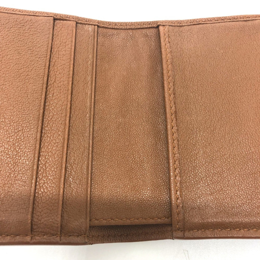 Bottega Veneta Brown Leather Wallet (Tri-Fold)