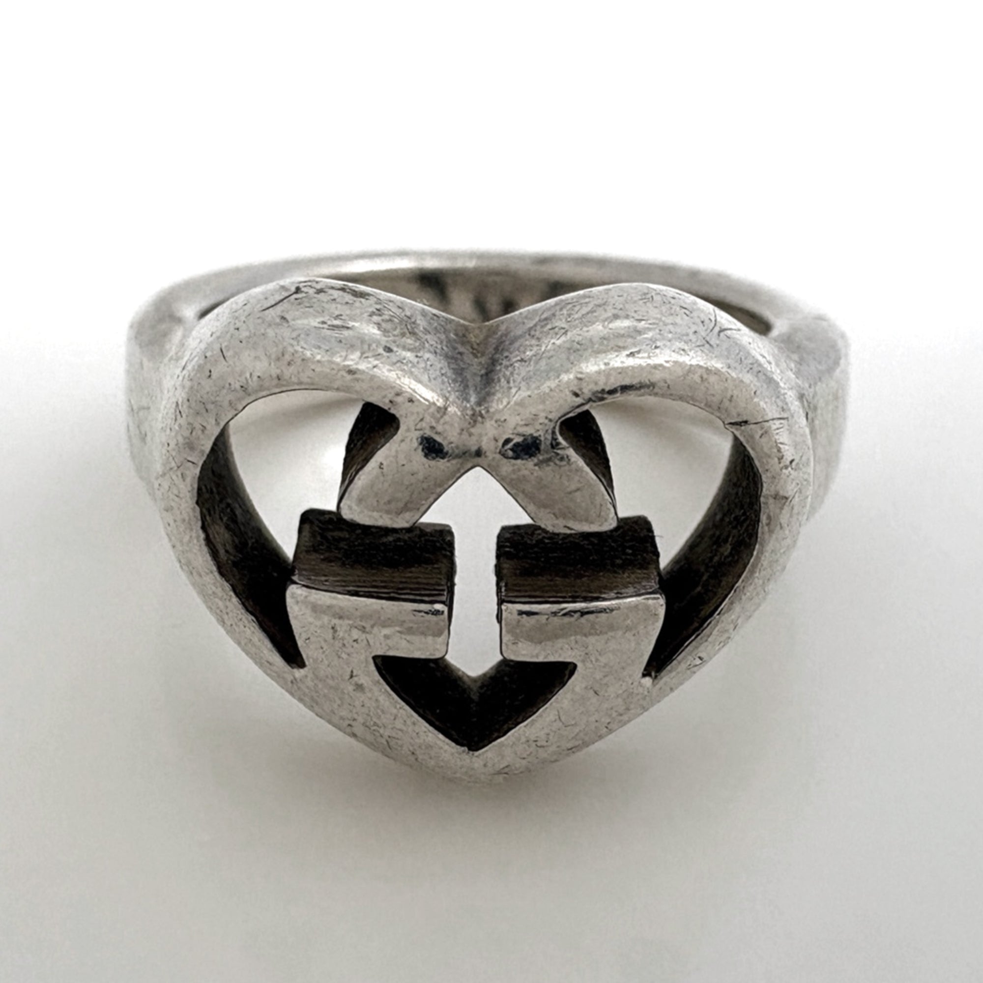 Gucci Silver Silver 925 Band Ring (Pre-Owned)