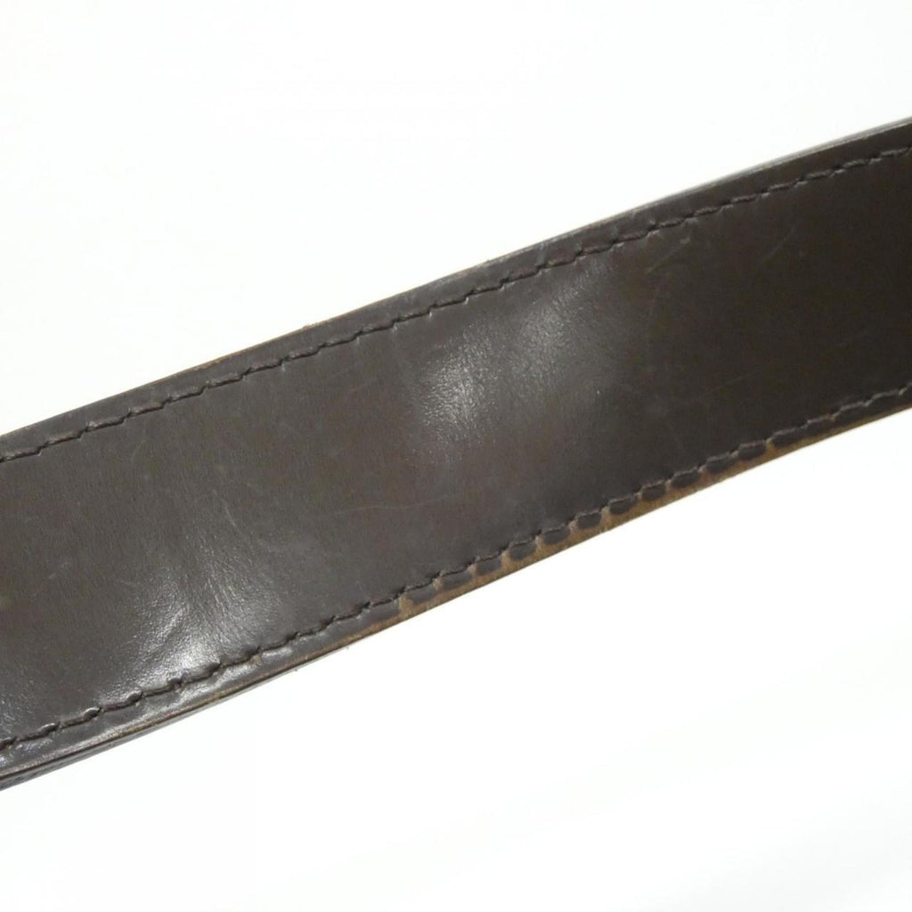 Louis Vuitton Brown Coated Canvas Shoulder Bag