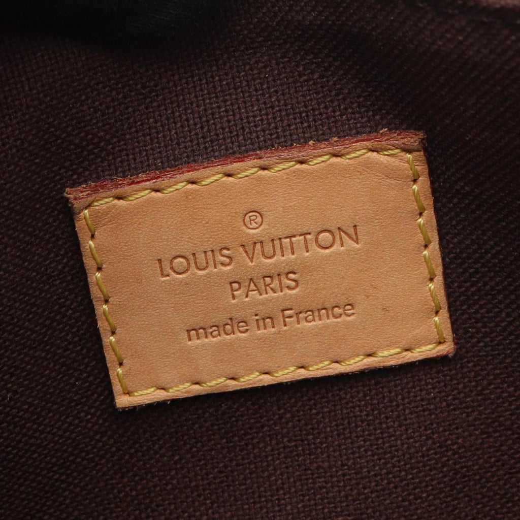 Louis Vuitton Brown Coated Canvas Pvc Monogram Leather Shoulder Bag