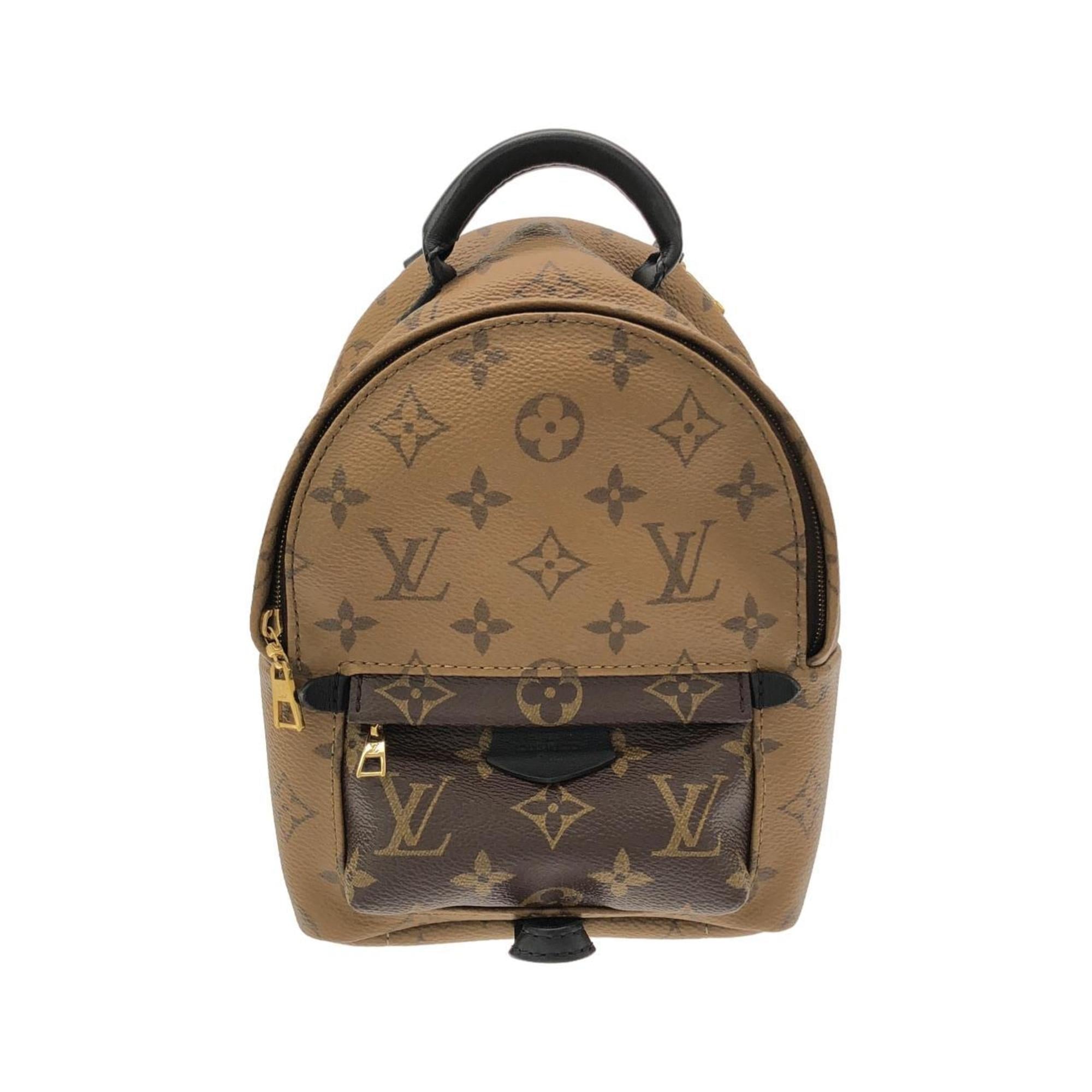 Louis Vuitton Brown Coated Canvas Backpack