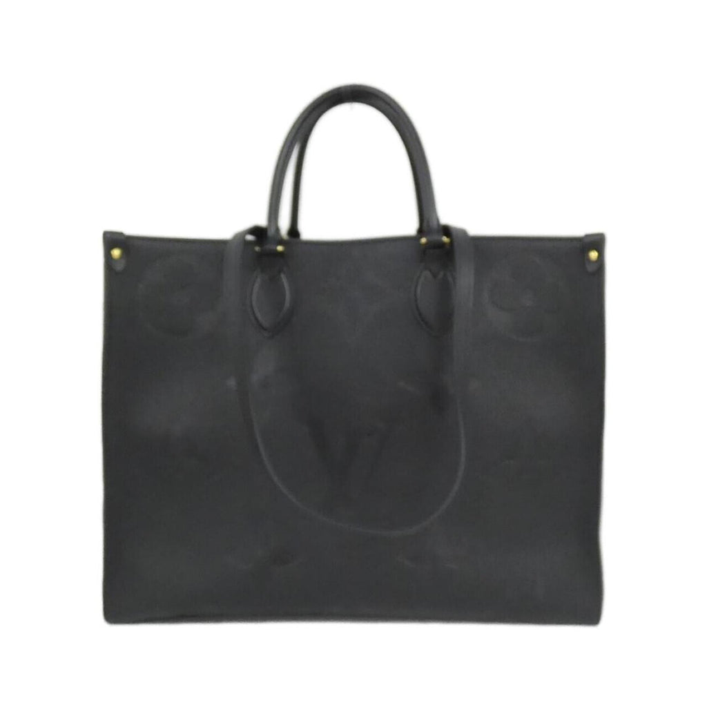 Louis Vuitton Black Leather Handbag