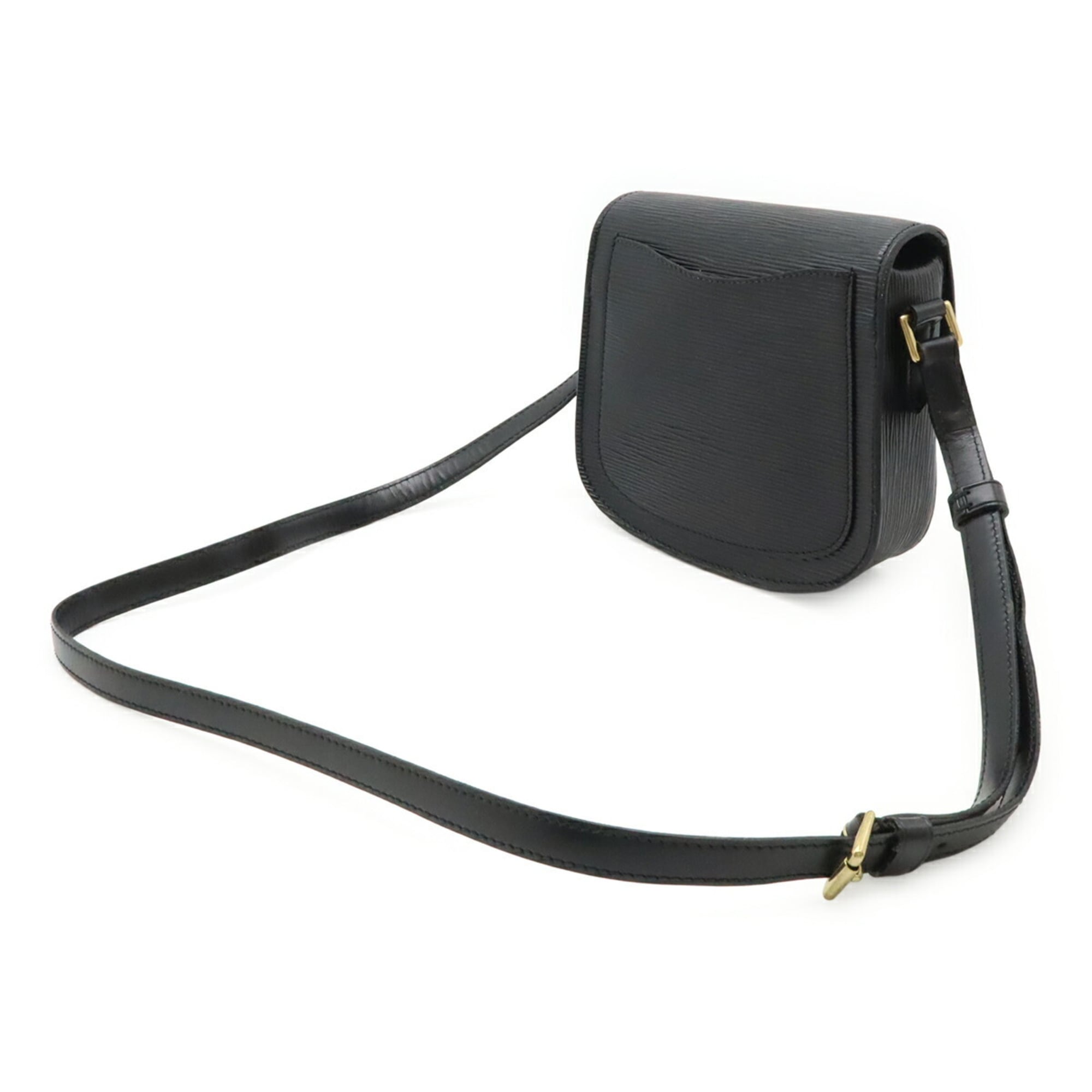 Louis Vuitton Epi Black Noir Epi Leather Pochette Shoulder Bag