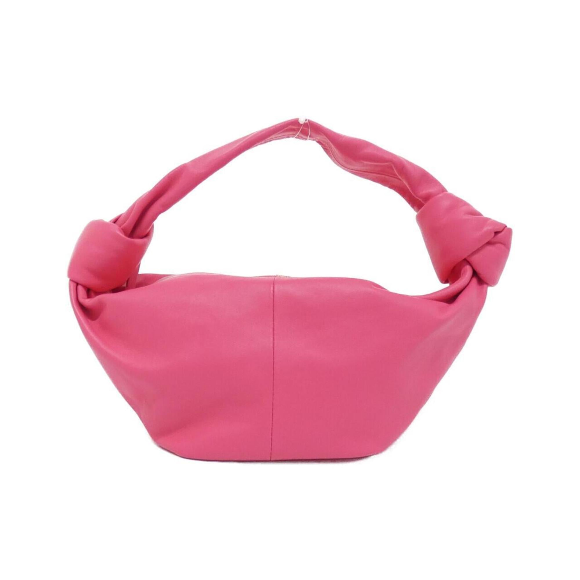 Bottega Veneta Pink Leather Handbag