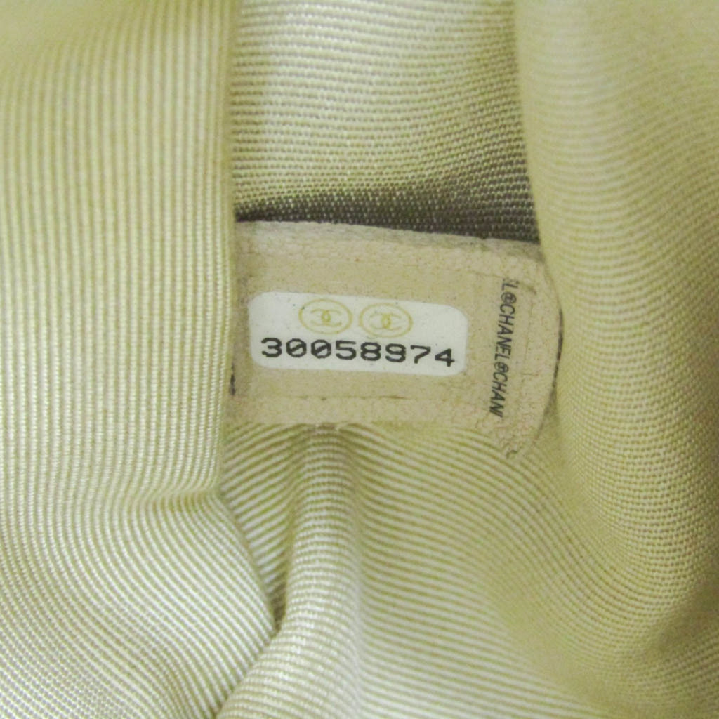Chanel Light Beige Leather Shoulder Bag