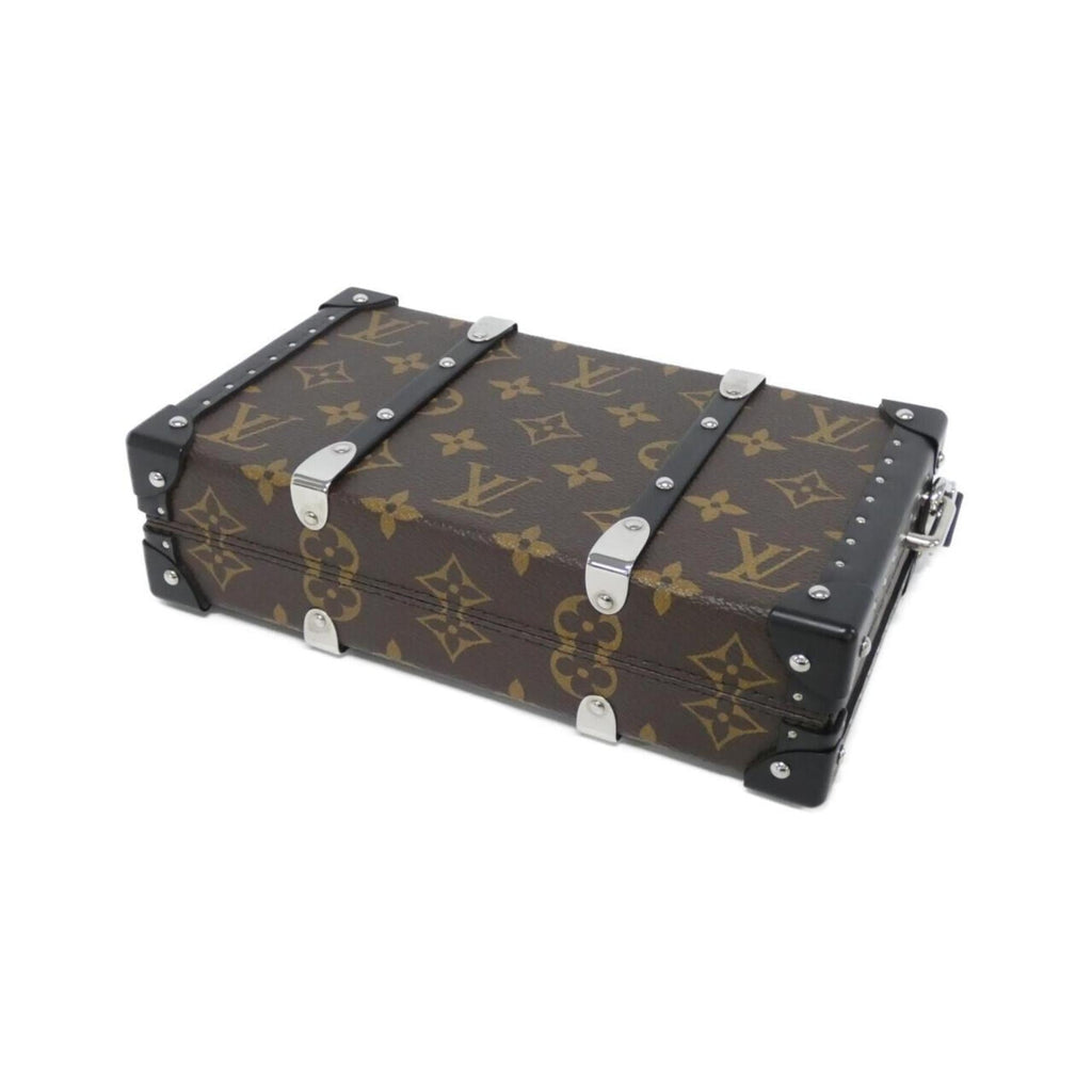Louis Vuitton Marron Coated Canvas Handbag
