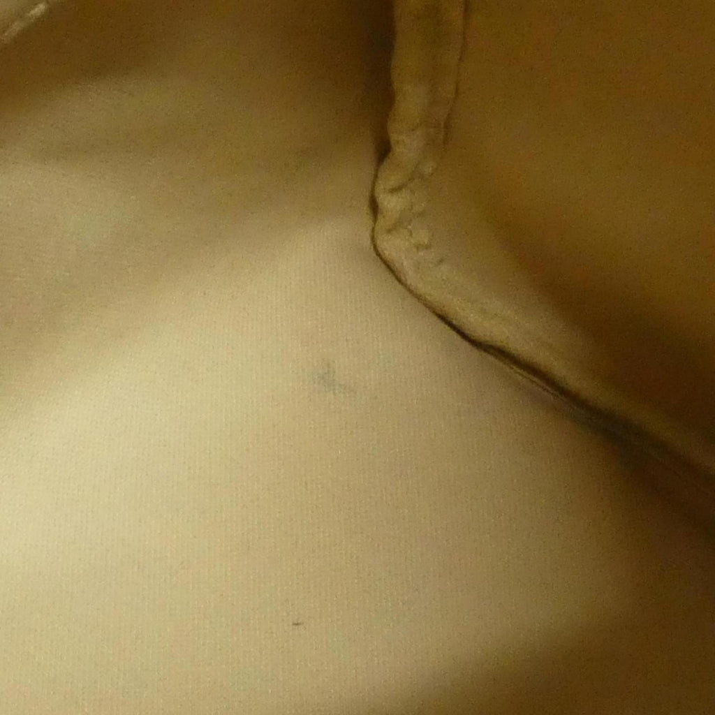 Louis Vuitton Azur White Coated Canvas Boston Bag
