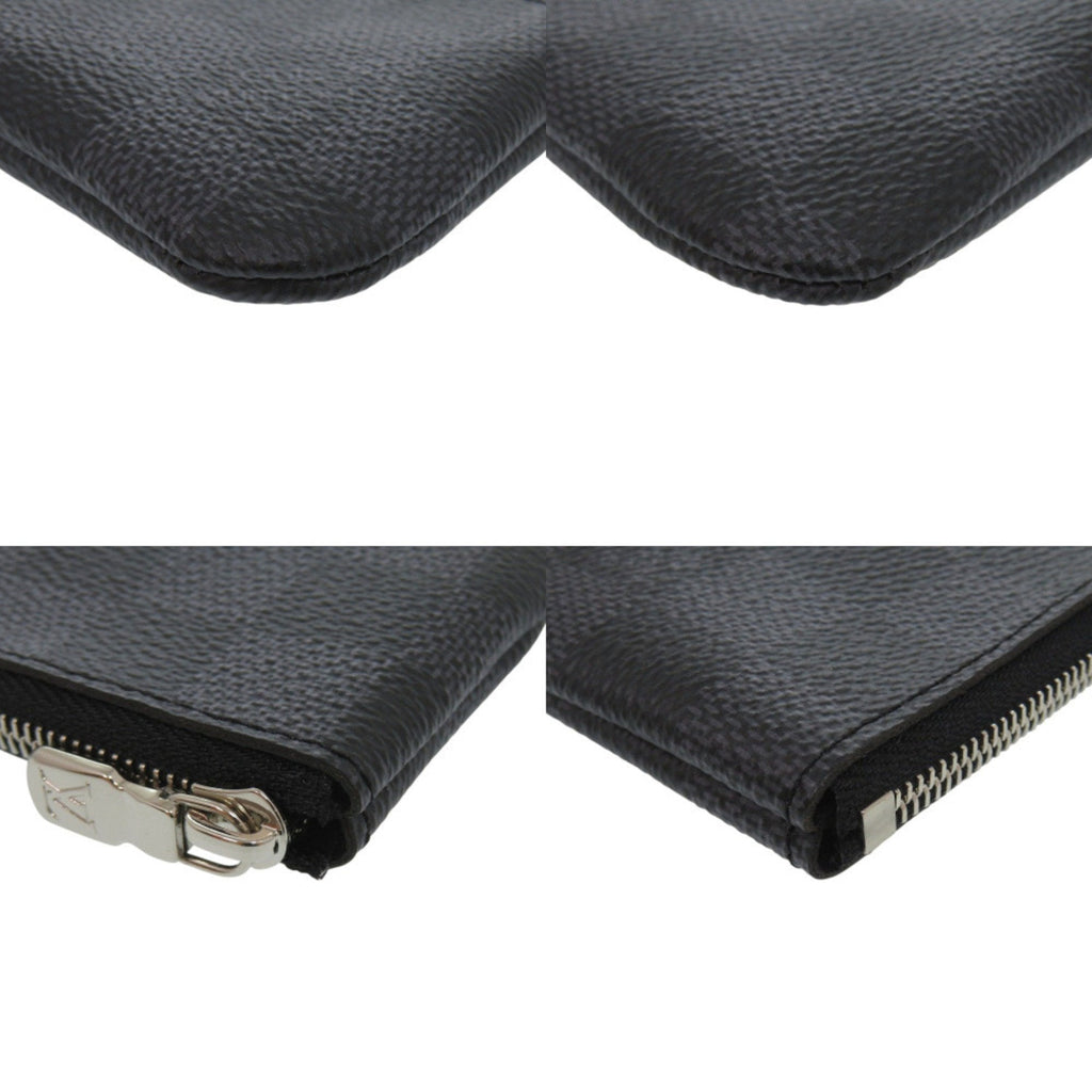 Louis Vuitton Black Damier Graphite Canvas Coin Purse/Coin Case