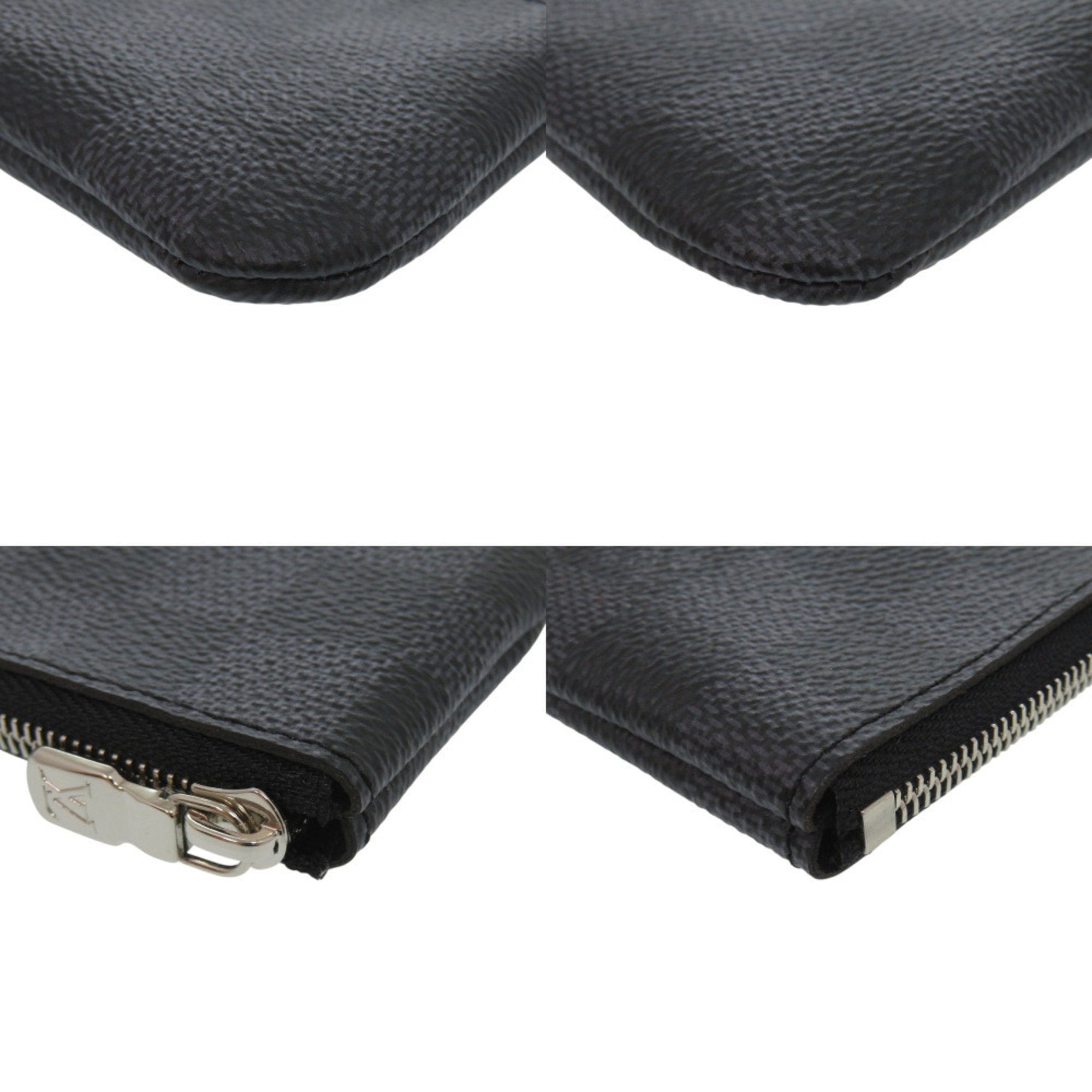 Louis Vuitton Black Damier Graphite Canvas Coin Purse/Coin Case