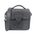 Louis Vuitton Taurillon Black Leather Shoulder Bag