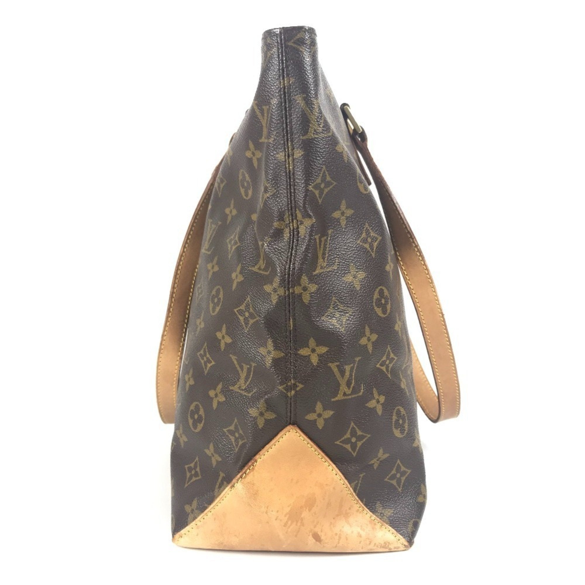 Louis Vuitton Brown Monogram Canvas Shoulder Bag Tote Bag