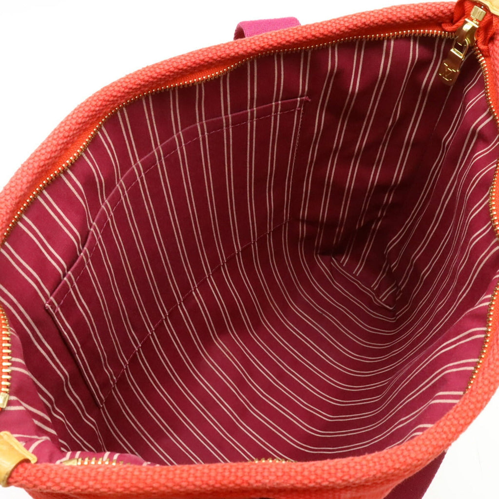 Louis Vuitton Purple Rouge Canvas Shoulder Bag Tote Bag