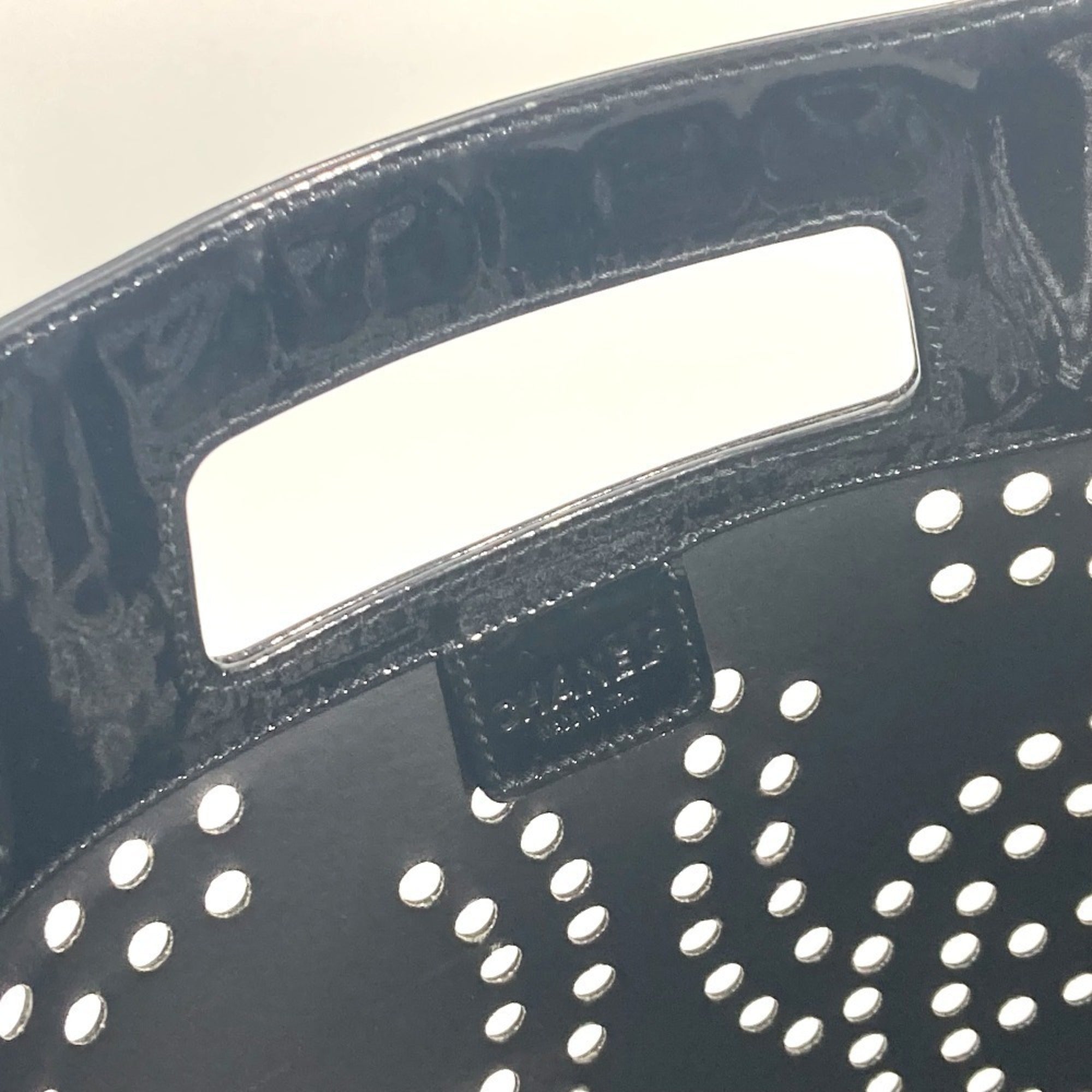 Chanel Black Leather Handbag