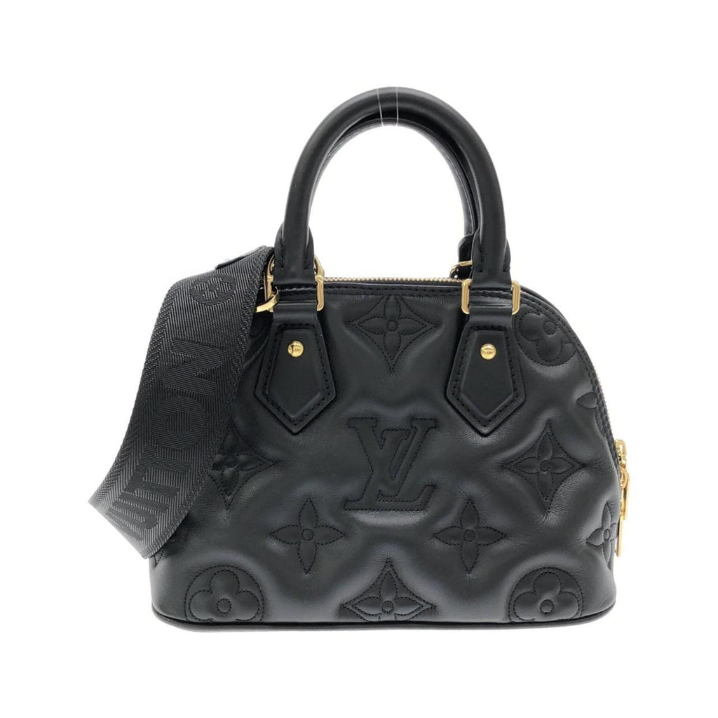 Louis Vuitton Black Leather Handbag
