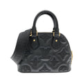 Louis Vuitton Black Leather Handbag