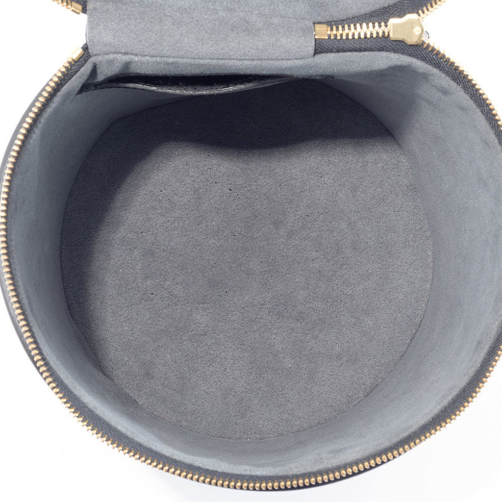 Louis Vuitton Epi Black Epi Leather Handbag Vanity Bag