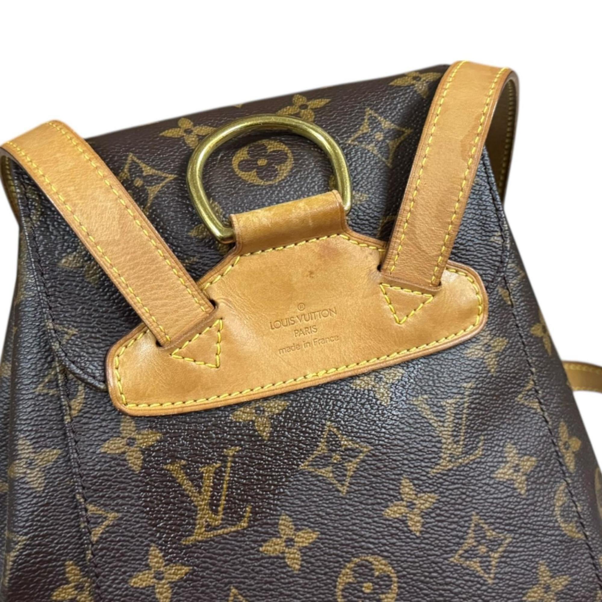 Louis Vuitton Brown Monogram Backpack