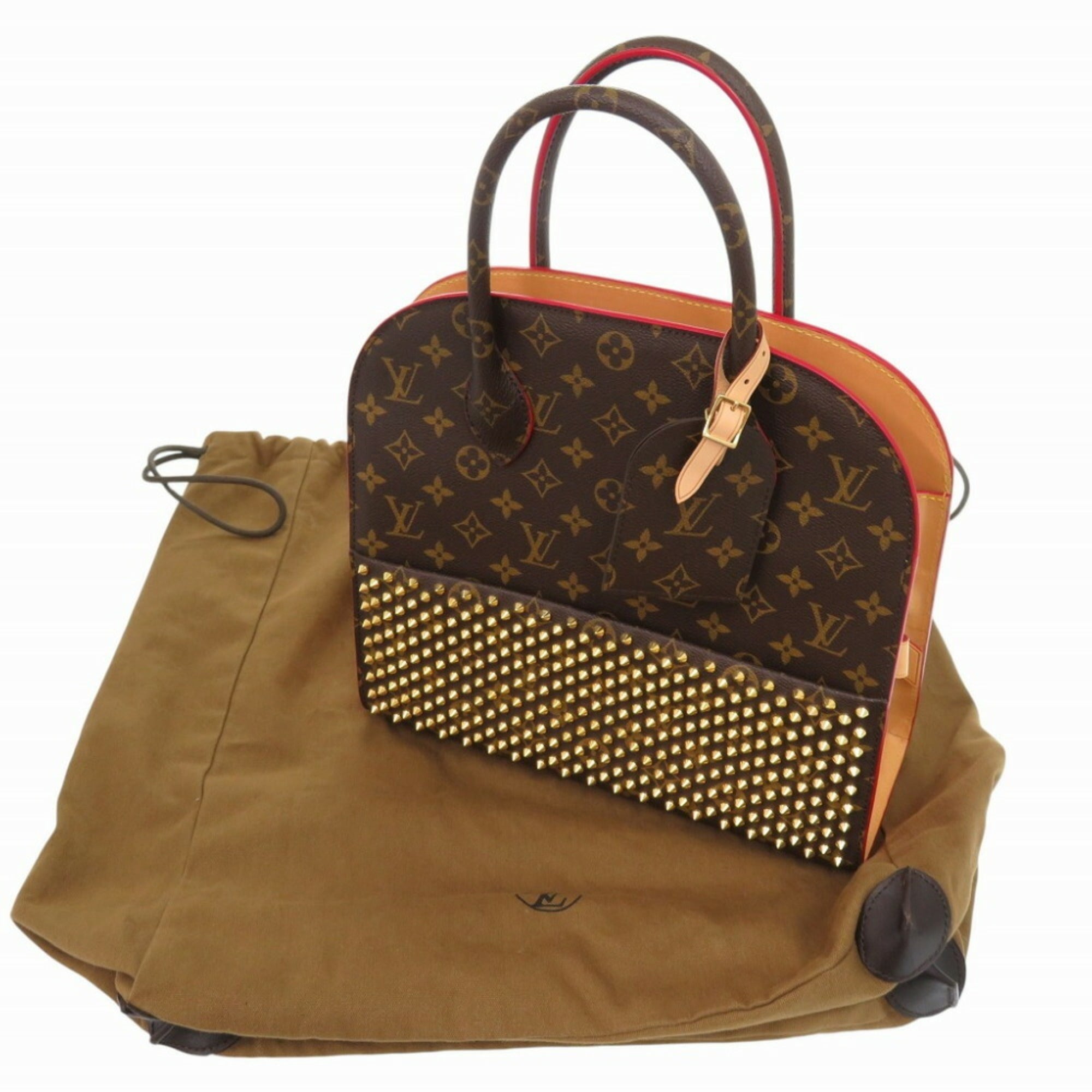 Louis Vuitton Brown Monogram Monogram Leather Handbag