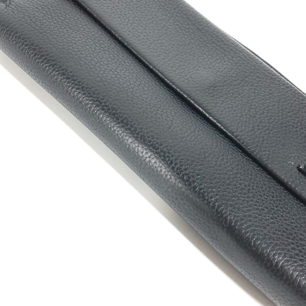 Louis Vuitton Black Noir Leather Long Bill Wallet