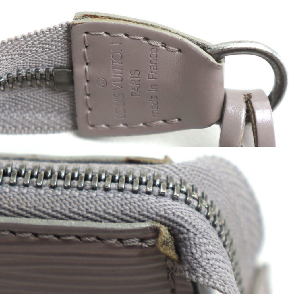 Louis Vuitton Silver Epi Leather Pouch