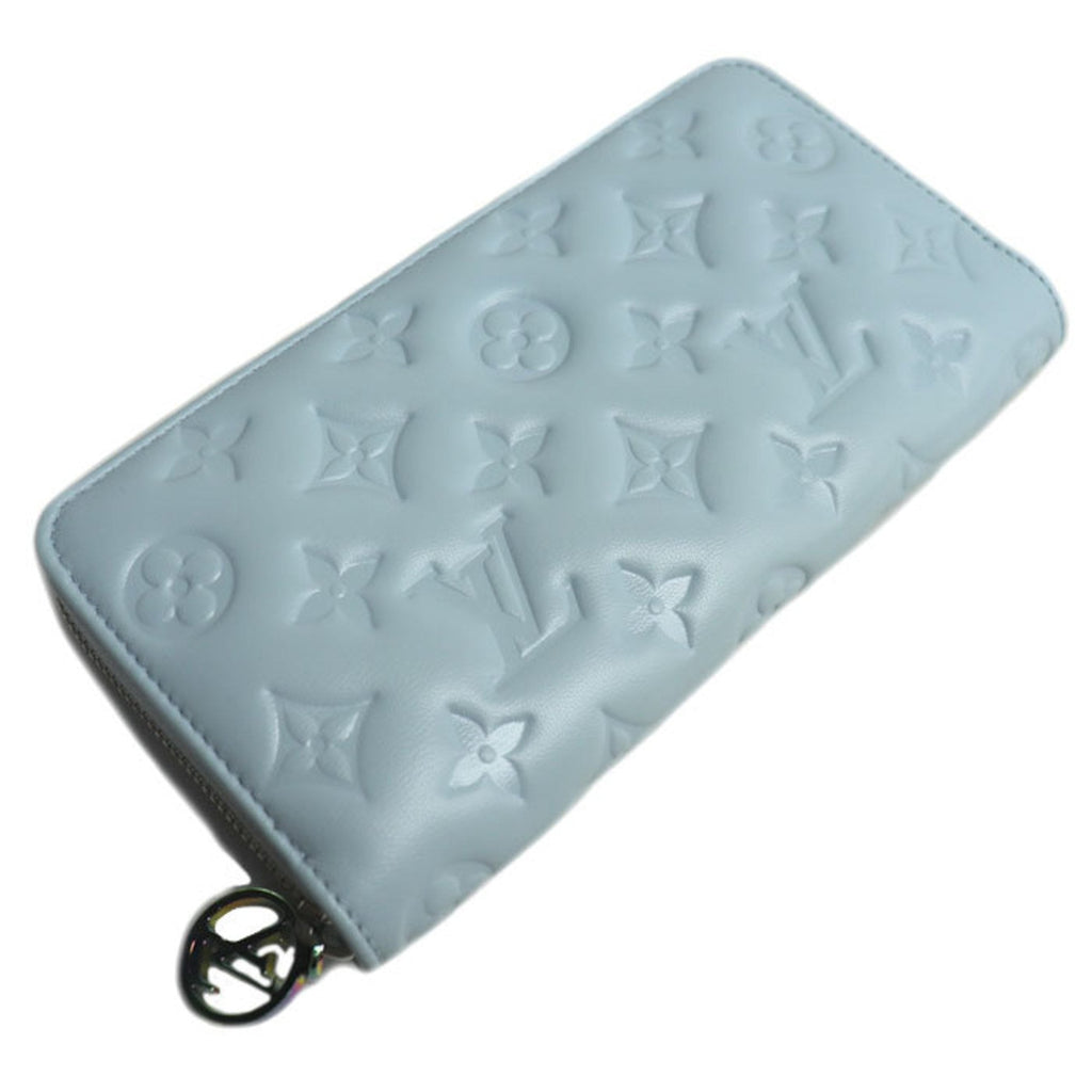 Louis Vuitton Blue Leather Long Wallet