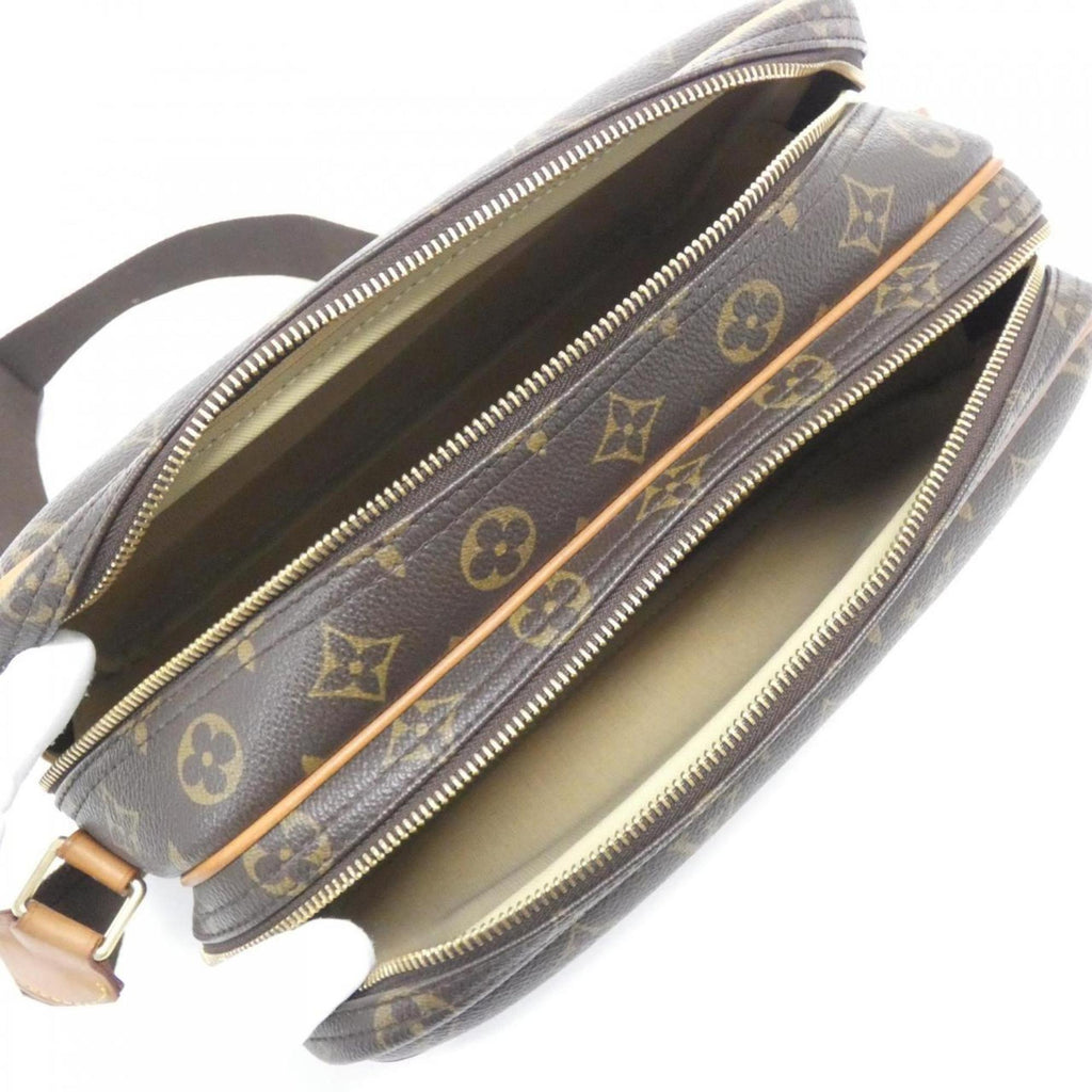 Louis Vuitton Marron Coated Canvas Shoulder Bag