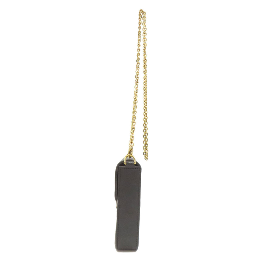 Louis Vuitton Black Chain/Shoulder Wallet