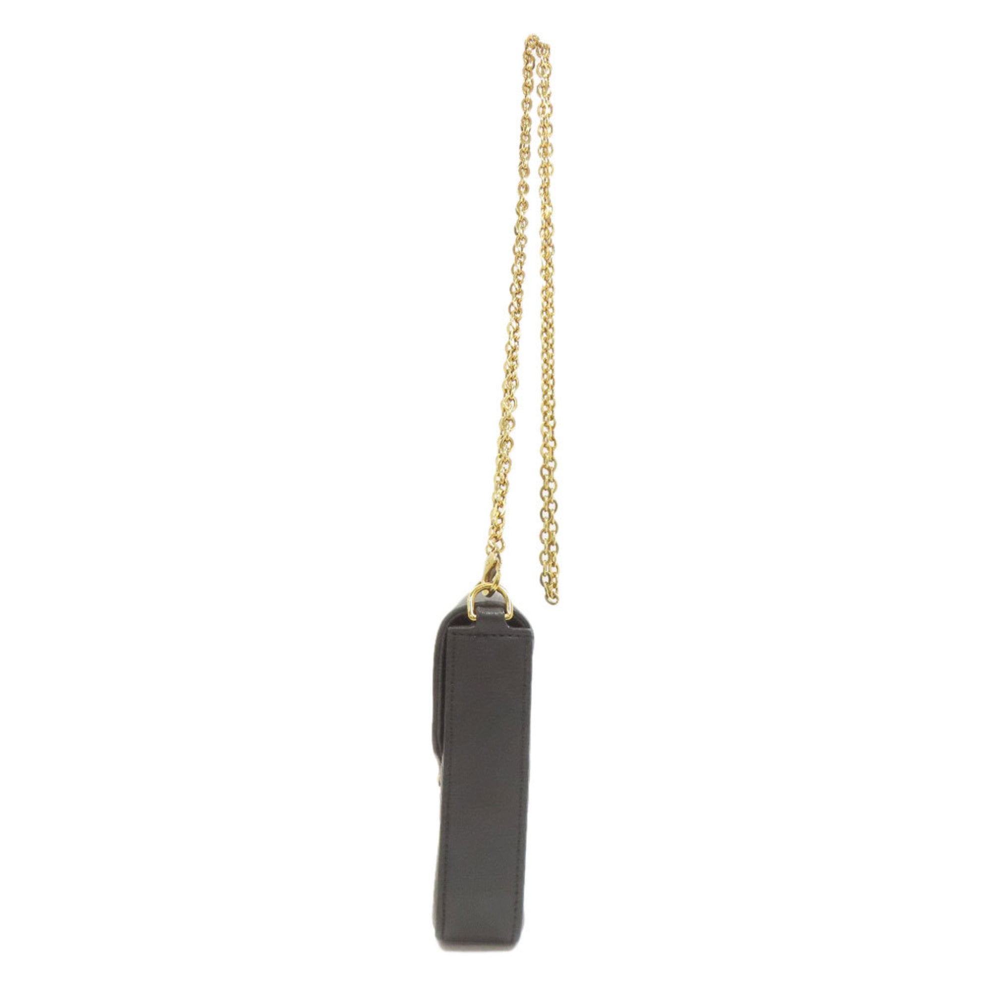 Louis Vuitton Black Chain/Shoulder Wallet