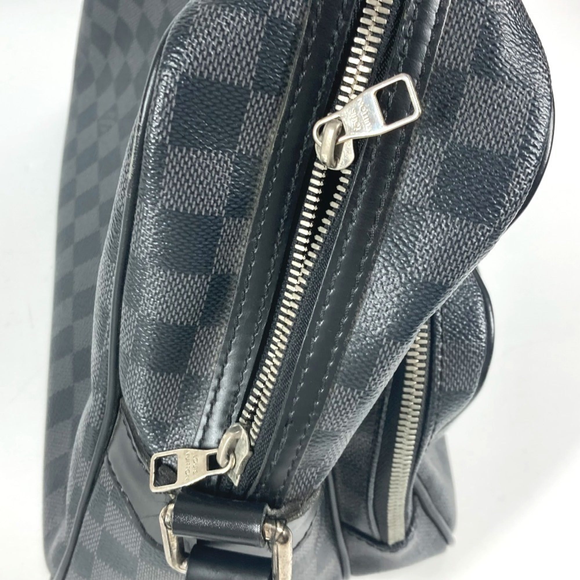 Louis Vuitton Damier Graphite Black Damier Graphite Shoulder Bag