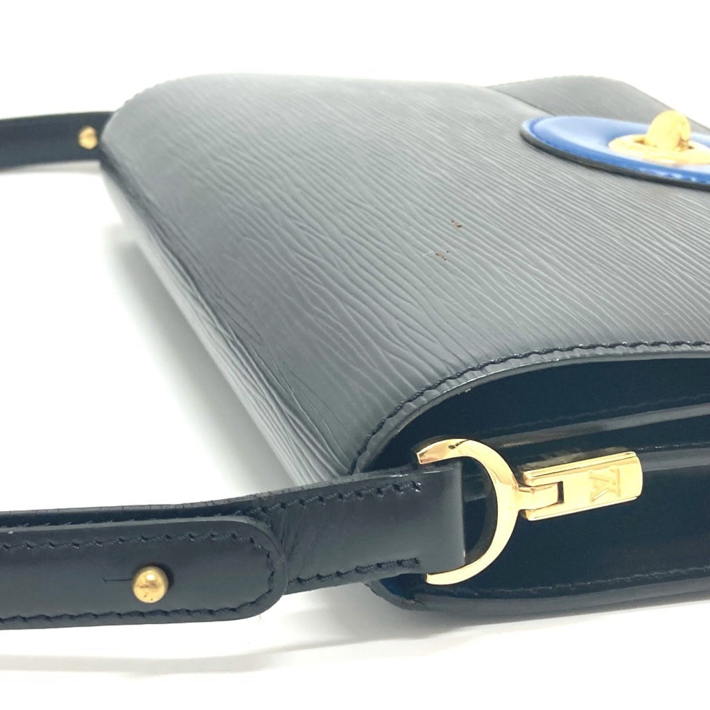 Louis Vuitton Black Noir Epi Leather Handbag Shoulder Bag