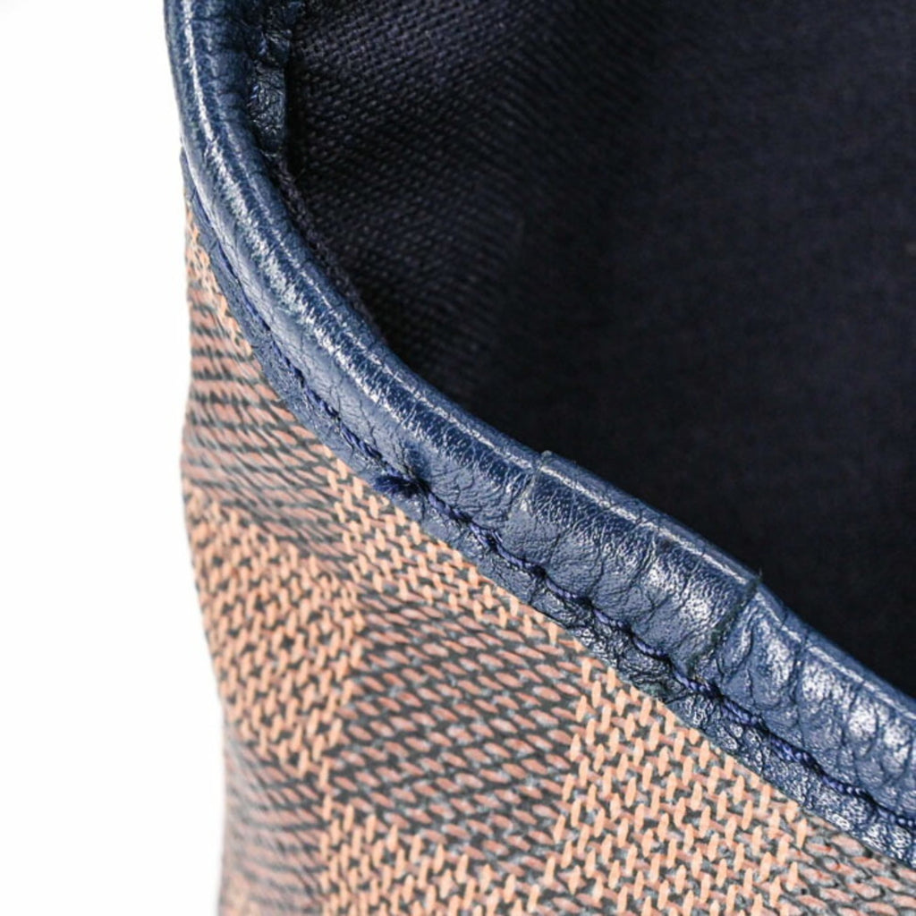 Louis Vuitton Brown Damier Canvas Dark Navy Shoulder Bag