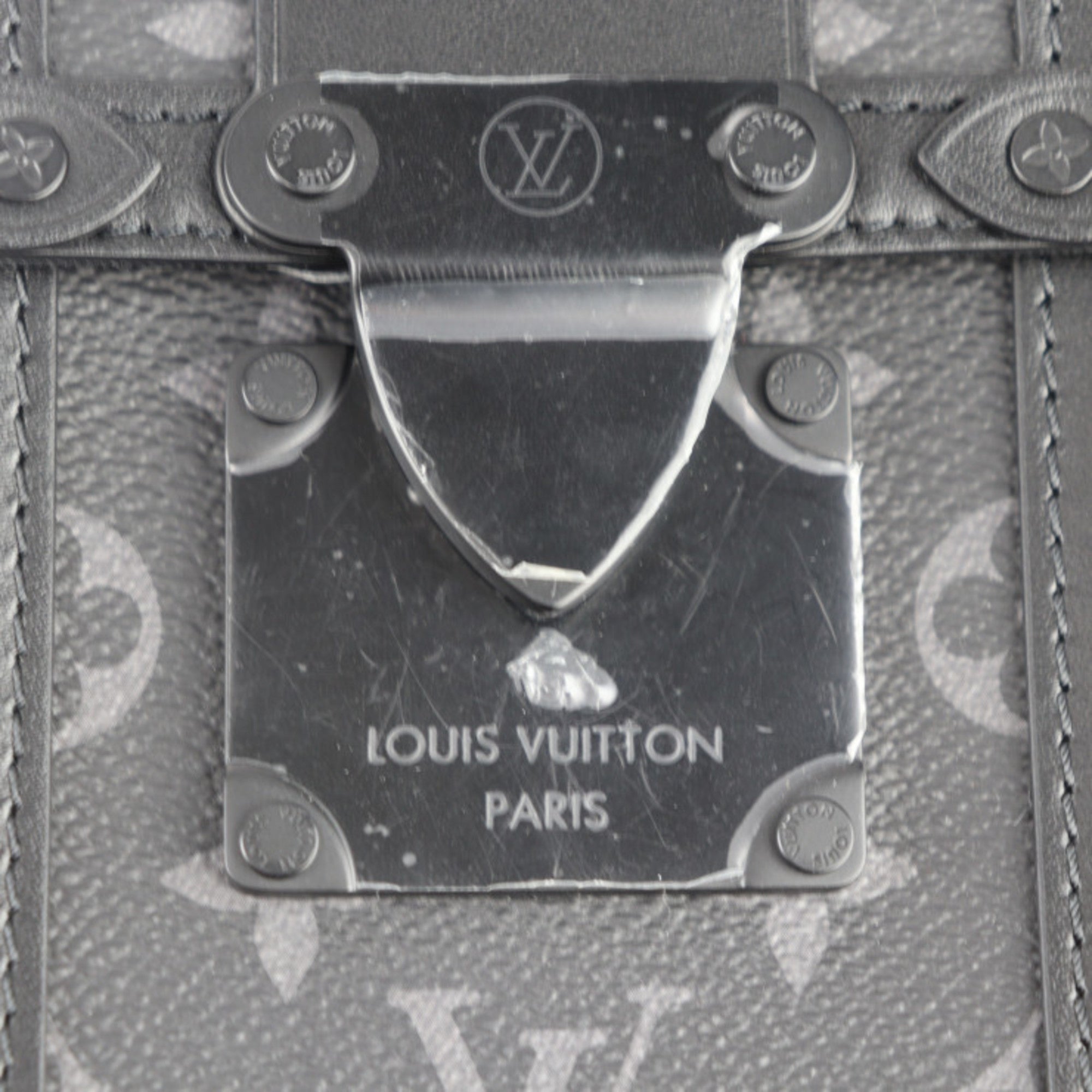 Louis Vuitton Black Monogram Eclipse Pvc Leather Shoulder Bag