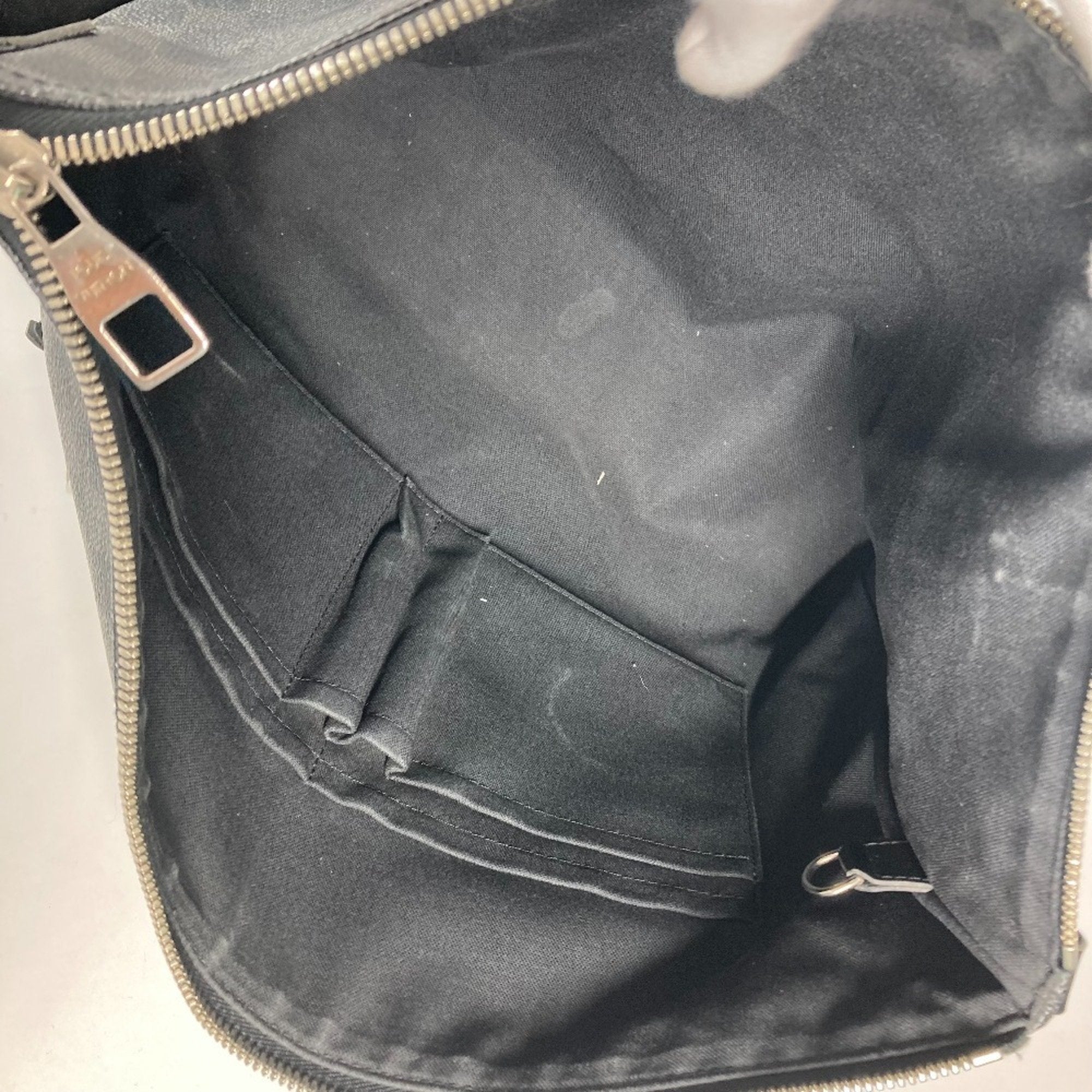 Louis Vuitton Black Damier Graphite Shoulder Bag