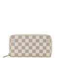 Louis Vuitton White Damier Azur Long Wallet