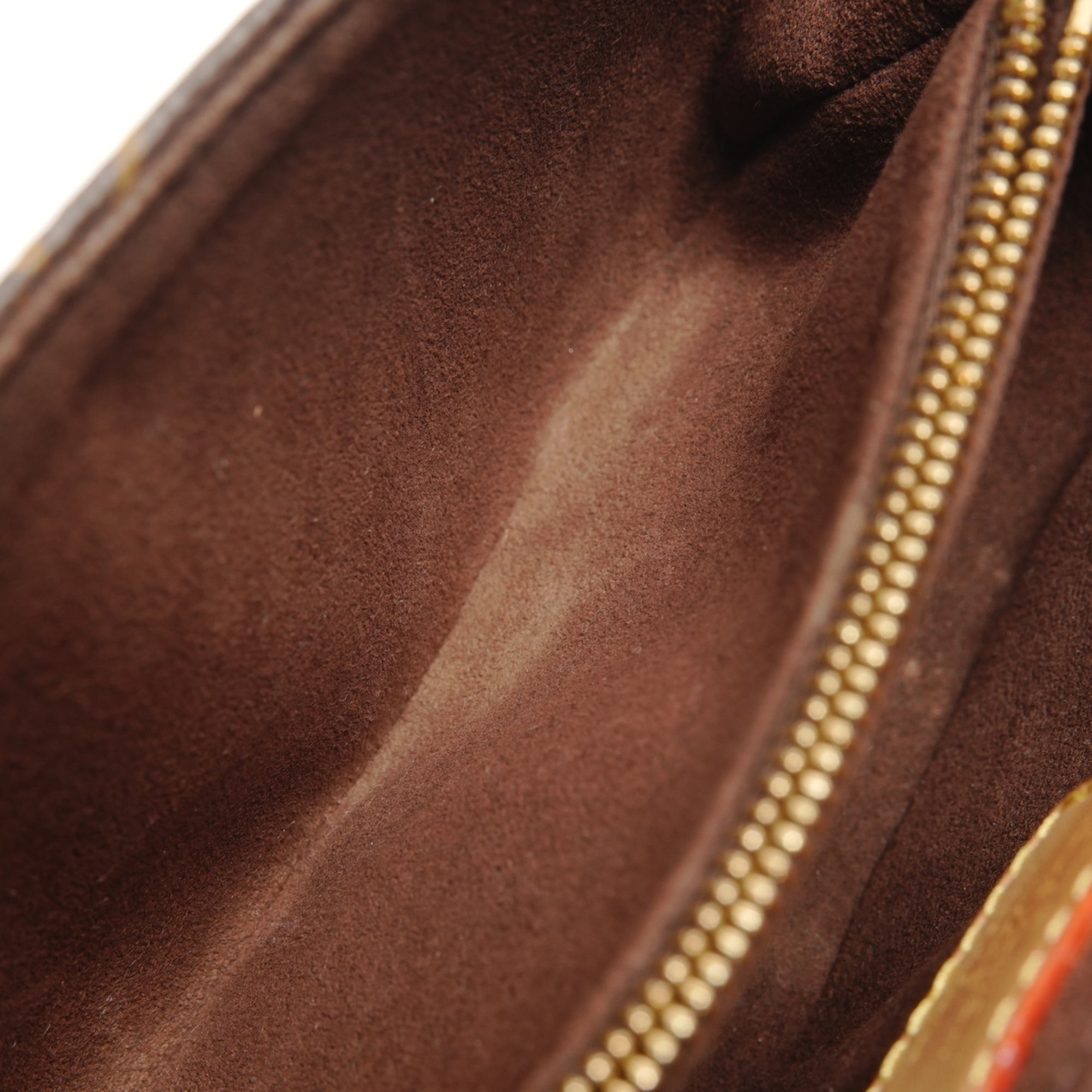 Louis Vuitton Brown Monogram Pochette Shoulder Bag