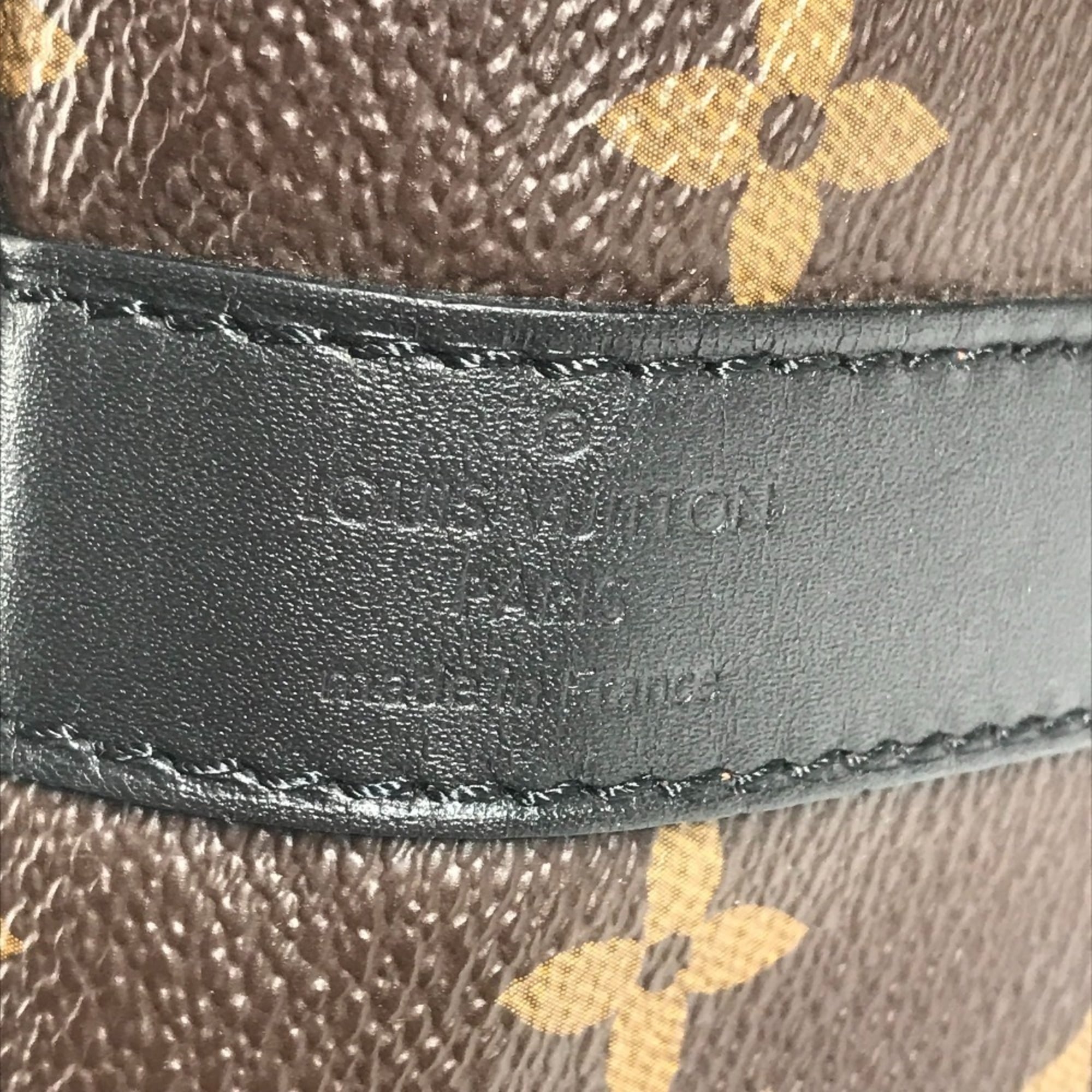 Louis Vuitton Monogram Macassar Black Brown Galle Monogram Monogram Boston Bag Shoulder Bag