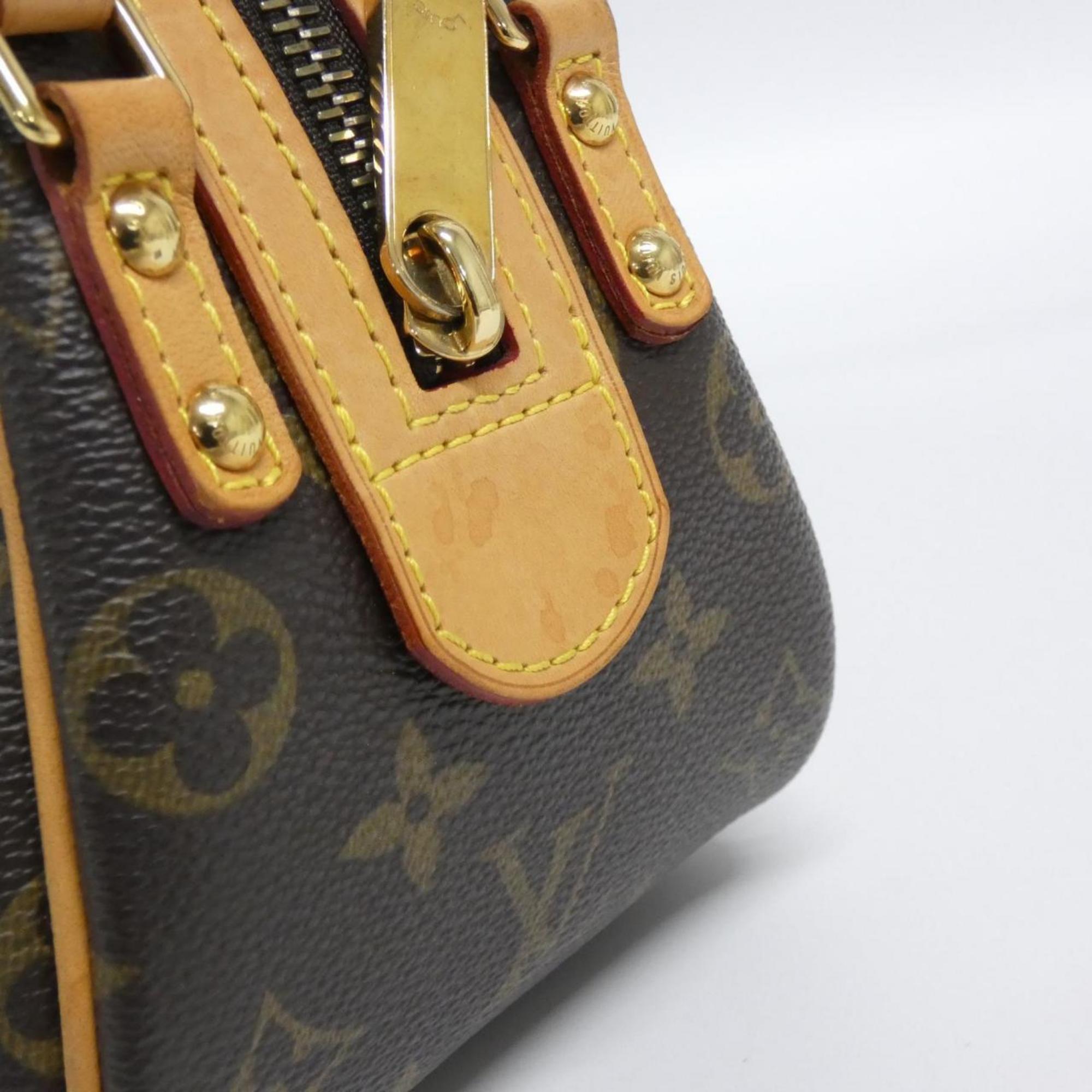 Louis Vuitton Marron Coated Canvas Shoulder Bag