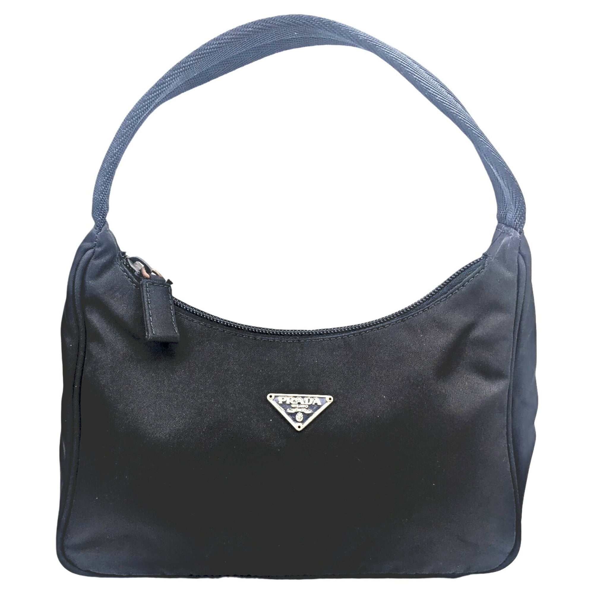 Prada Black Nylon Handbag