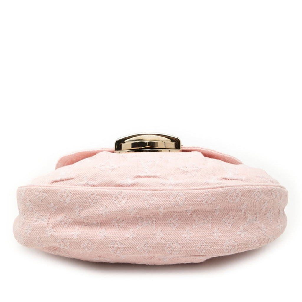 Louis Vuitton Pink Denim Shoulder Bag