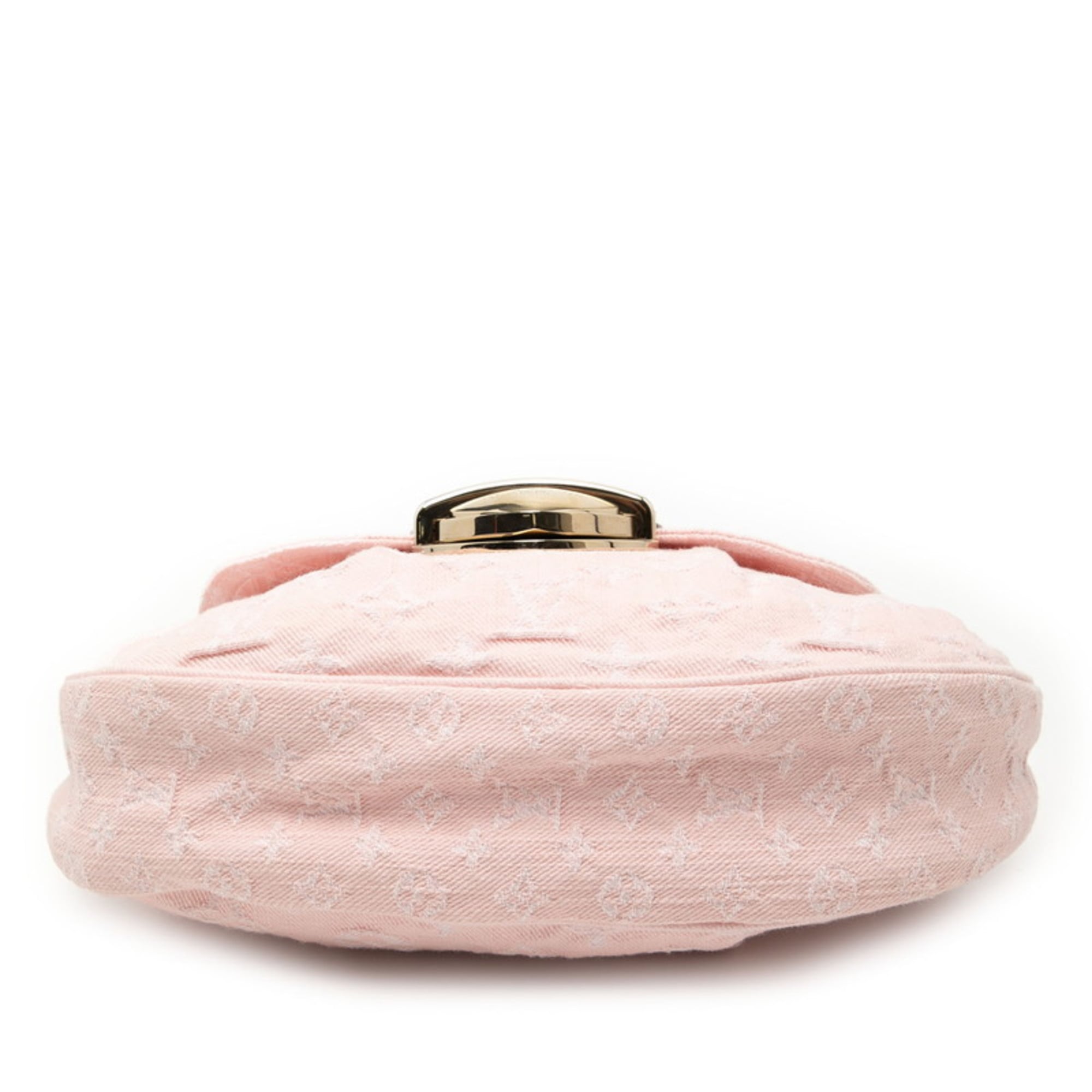 Louis Vuitton Pink Denim Shoulder Bag