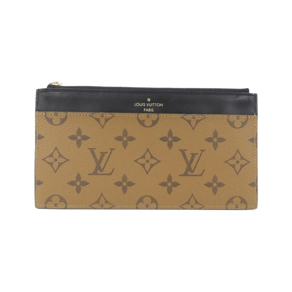 Louis Vuitton Monogram Reverse Brown Monogram Reverse Monogram Reverse Long Wallet