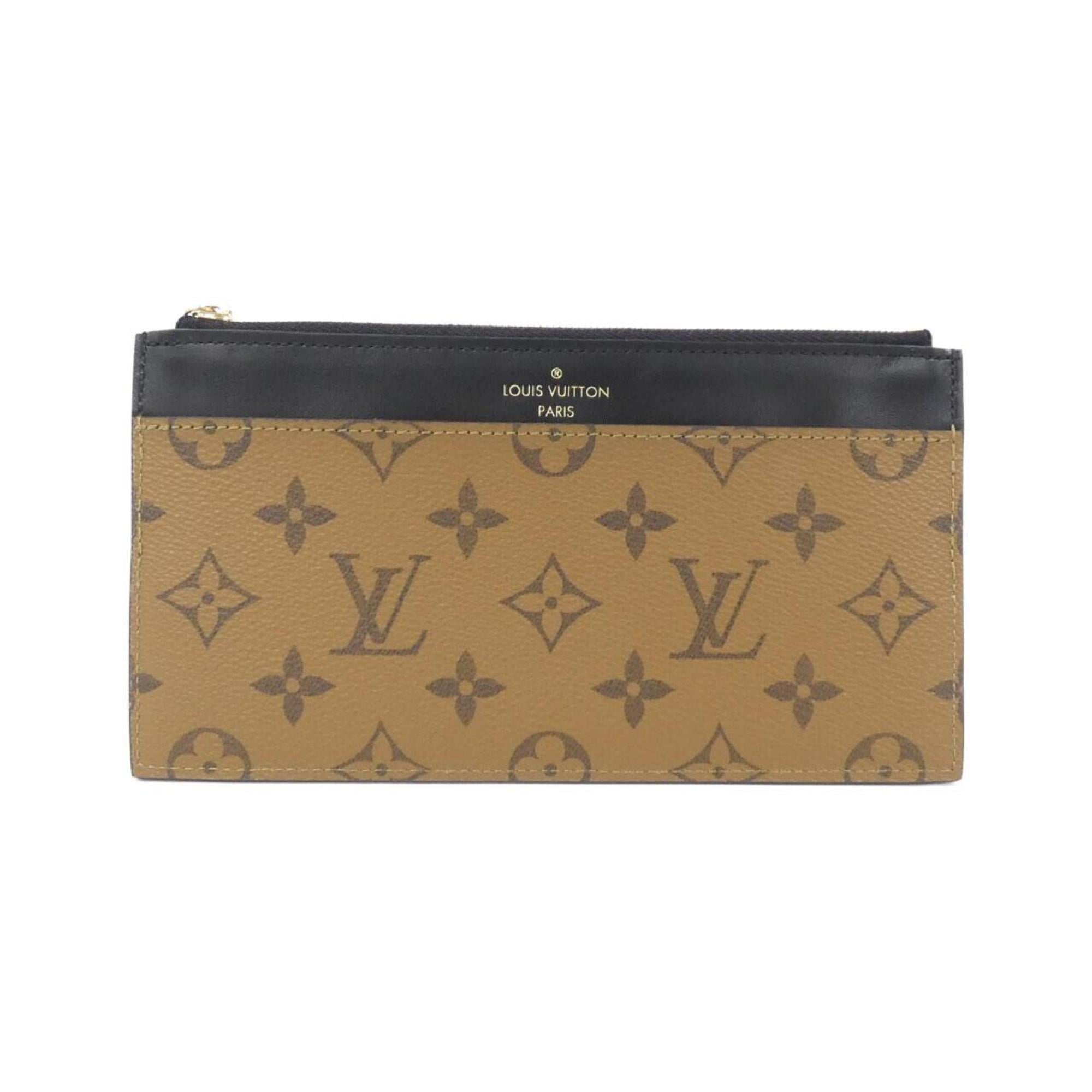 Louis Vuitton Monogram Reverse Brown Monogram Reverse Monogram Reverse Long Wallet
