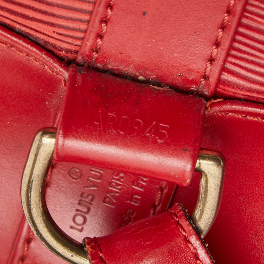 Louis Vuitton Castilian Red Epi Leather Shoulder Bag