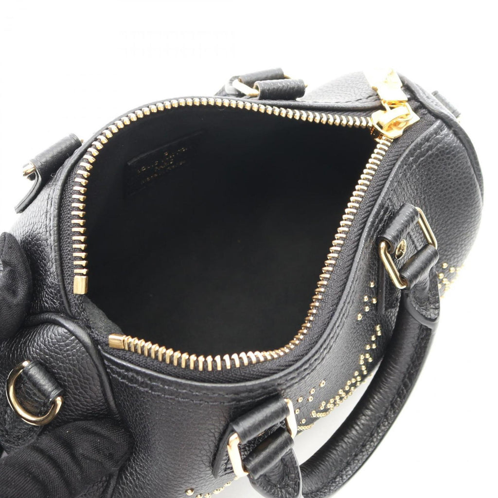 Louis Vuitton Black Leather Handbag