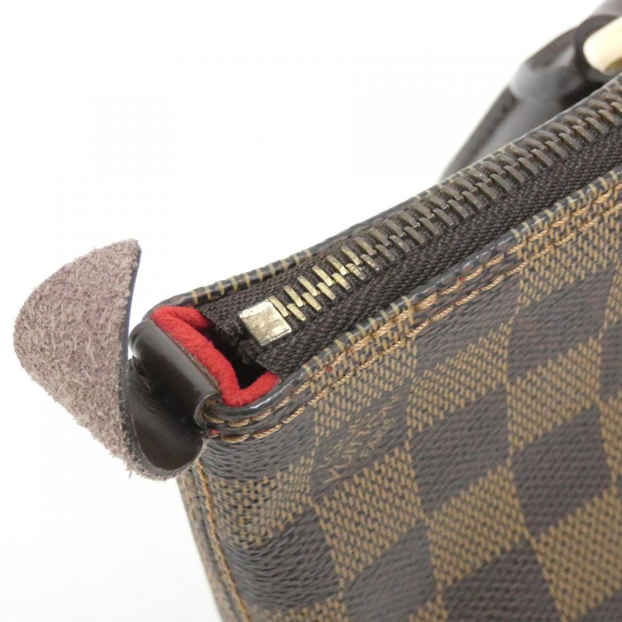 Louis Vuitton Brown Ebene Coated Canvas Handbag