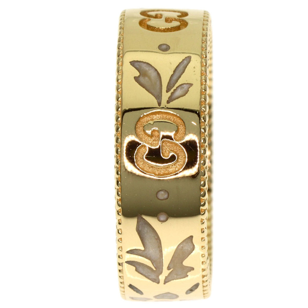 Gucci Icon Yellow Gold (18K) Band Ring (Pre-Owned)