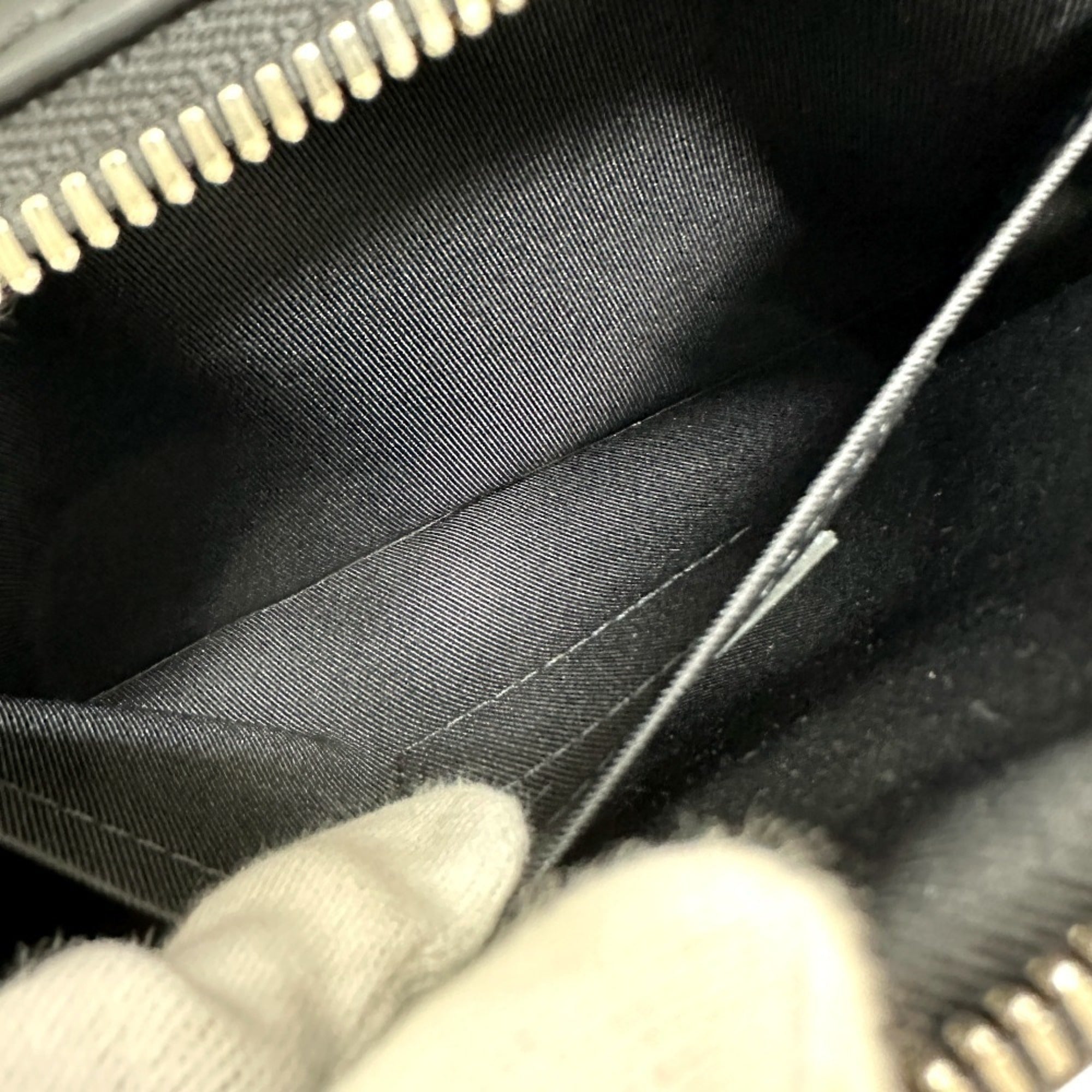 Louis Vuitton Brown Leather Shoulder Bag