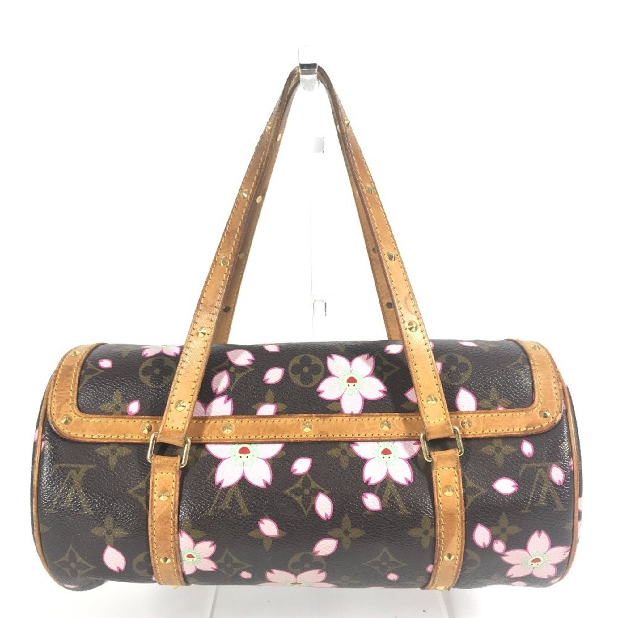 Louis Vuitton Brown Monogram Pink Monogram Handbag Shoulder Bag Tote Bag