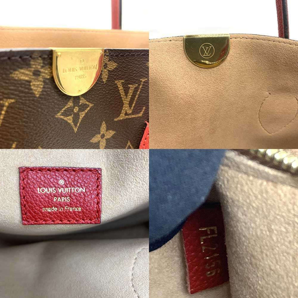 Louis Vuitton Monogram Cerise Red Color Monogram Tote Bag