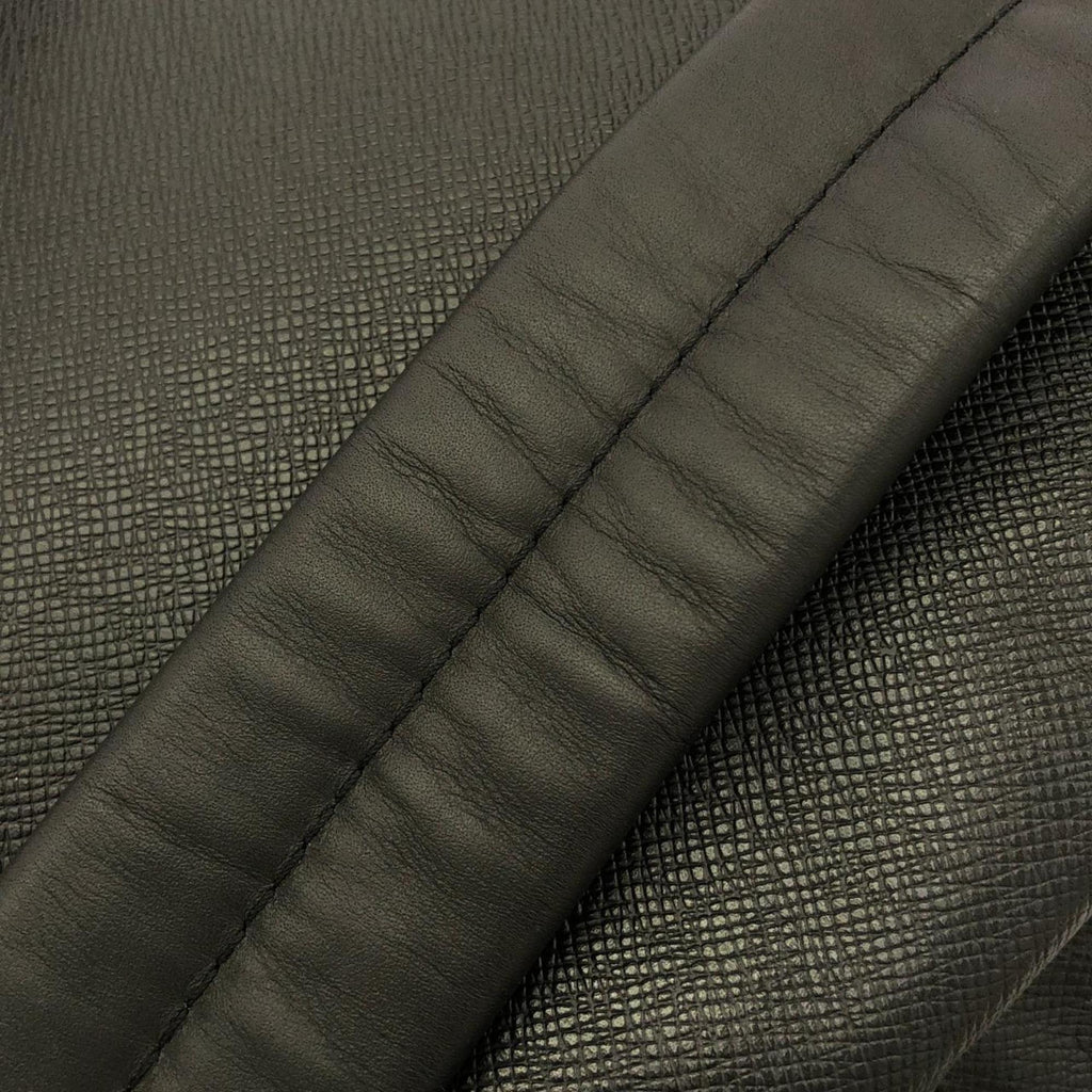 Louis Vuitton Taigarama Black Coated Canvas Leather Backpack